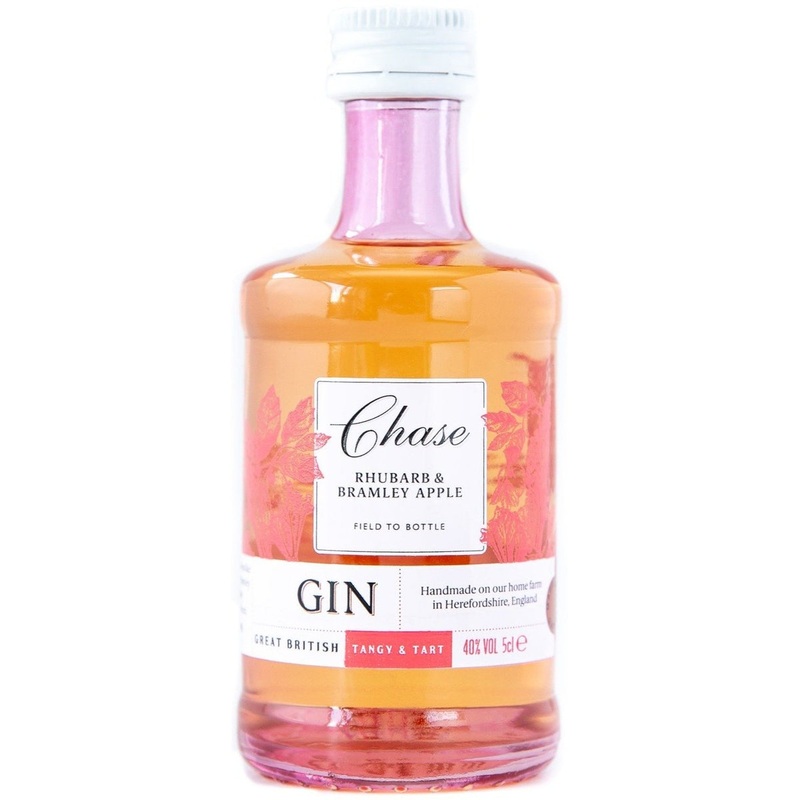 Chase Rhubarb and Bramley Apple Gin 5cl 1 Bottle