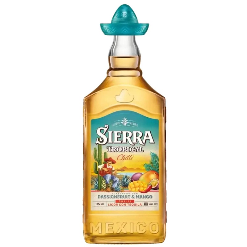 Sierra Tequila Tropical Chilli Liqueur, 70 cl