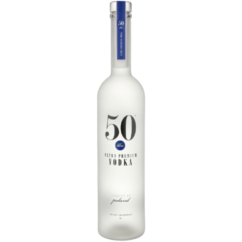 50 Bleu Vodka 80 1 L