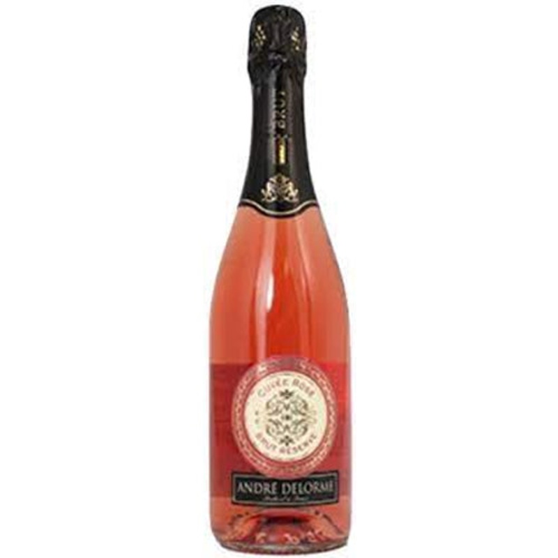 Andre Delorme Brut Rose Reserve NV – 750ML
