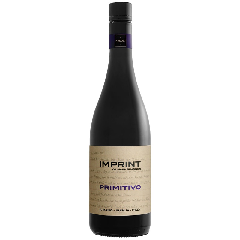 A Mano ‘Imprint’ Primitivo Appassito 2022 Single Bottle