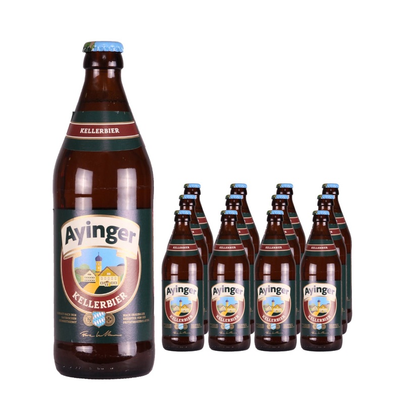 Ayinger Kellerbier Multipack, 12 x 500 ml