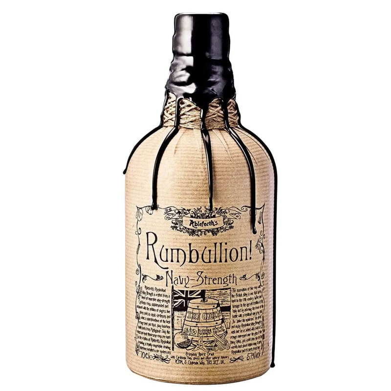 Ableforth’s Rumbullion Navy Strength Rum, 70 cl